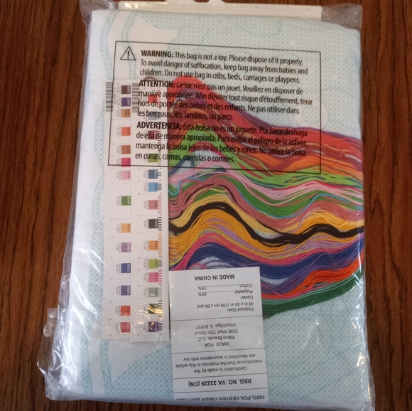 Dimensions Bedding Noahs Ark Cross Stitch Quilt Kit Poshmark